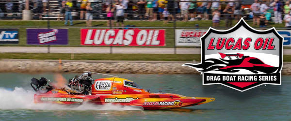 By land or water, speed is the name of the game for Lucas Oil Drag Boat Series double leader Tyler Speer